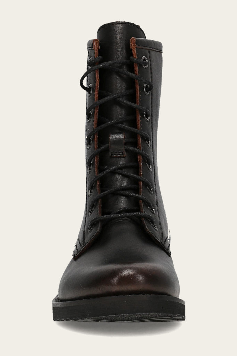 Veronica Flex Combat - Antique Brown - Front