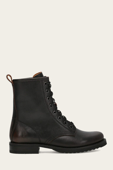 Veronica Flex Combat - Antique Brown - Outside