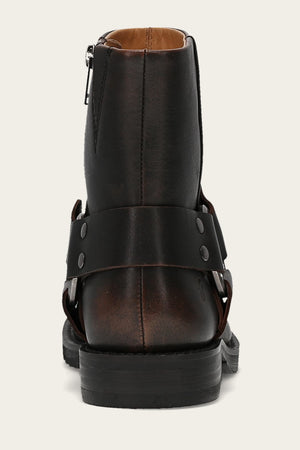 Veronica Flex Harness - Antique Brown - Back
