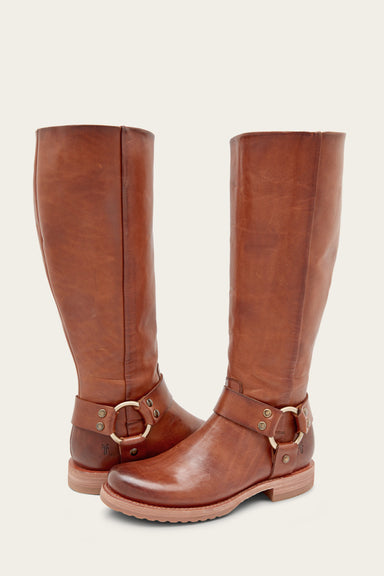 Veronica Harness Tall - Caramel - Pair