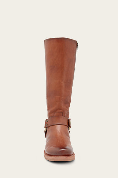 Veronica Harness Tall - Caramel - Front