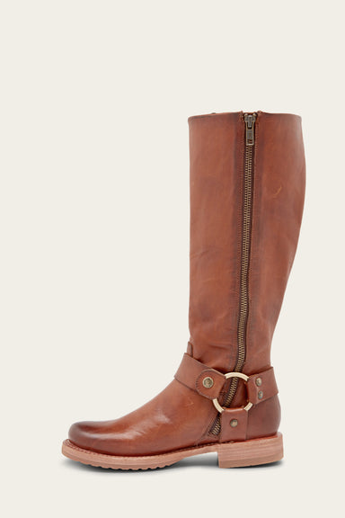 Veronica Harness Tall - Caramel - Inside