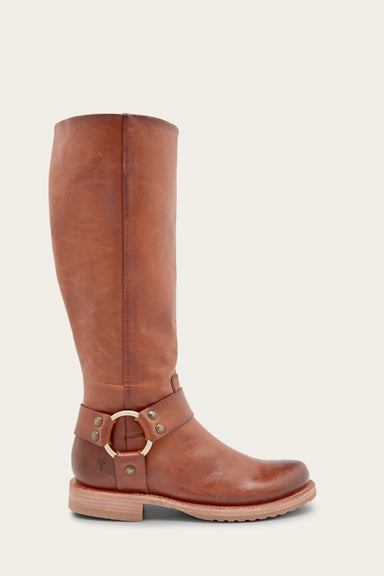 Veronica Harness Tall - Caramel - Outside