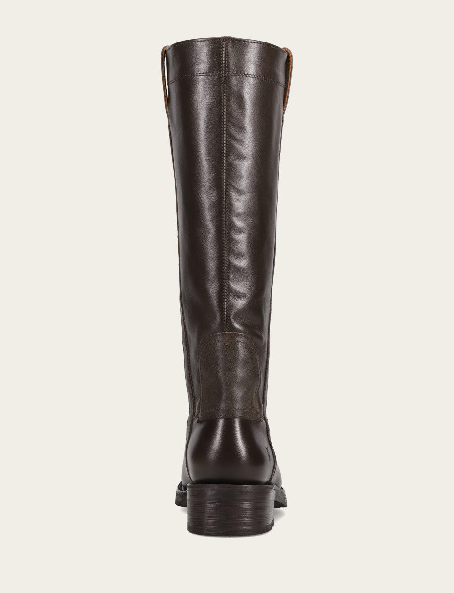 Viv Riding Boot - Dark Brown - Back