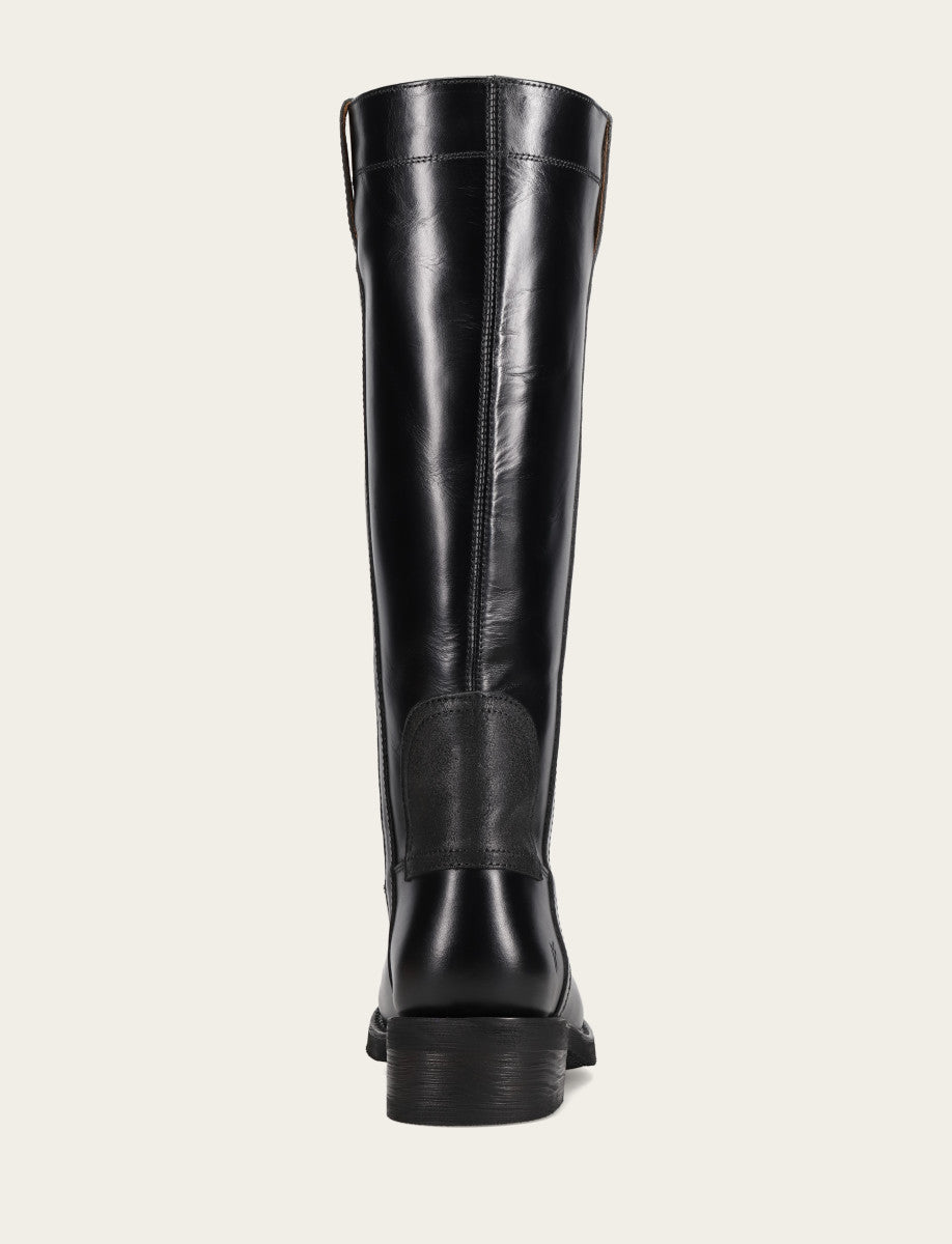 Viv Riding Boot - Black - Back