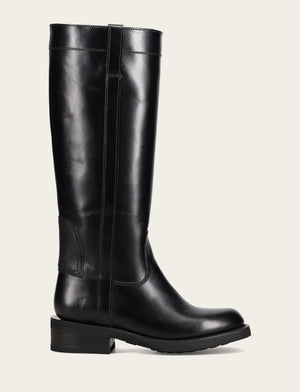 Viv Riding Boot - Black - Outside