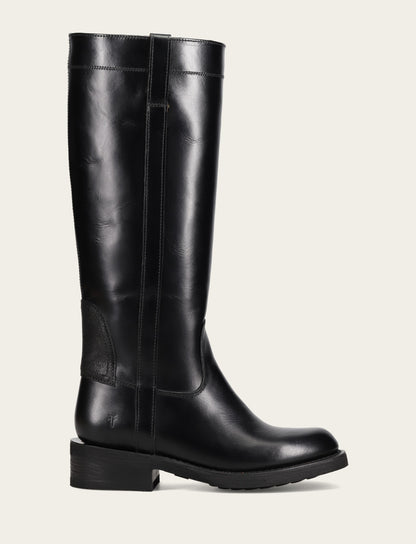 Viv Riding Boot - Black - Outside