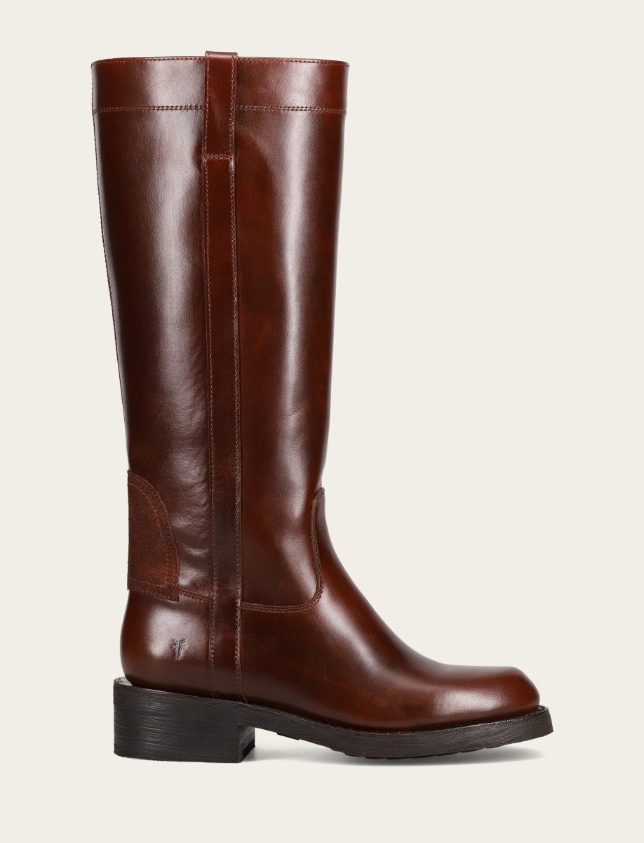 Viv Riding Boot - Redwood - Outside