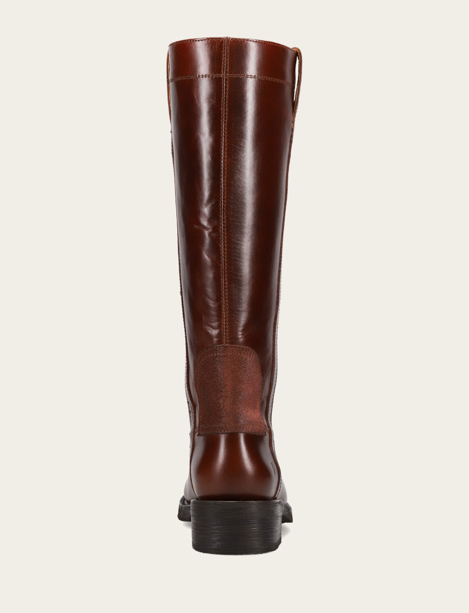 Viv Riding Boot - Redwood - Back