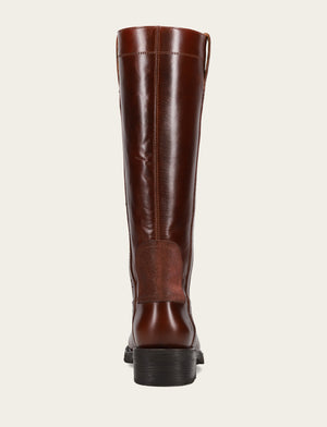Viv Riding Boot - Redwood - Back