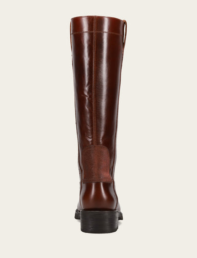 Viv Riding Boot - Redwood - Back