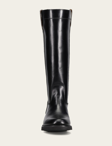 Viv Riding Boot - Black - Front