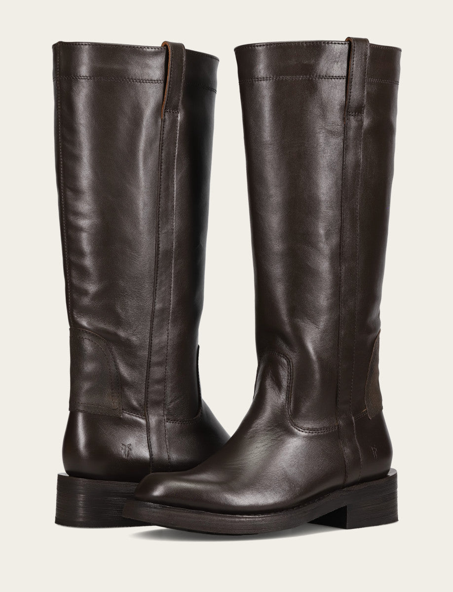 Viv Riding Boot - Dark Brown - Pair