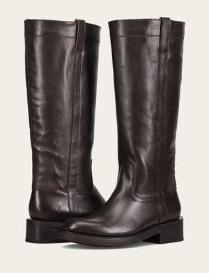 Viv Riding Boot - Dark Brown - Pair