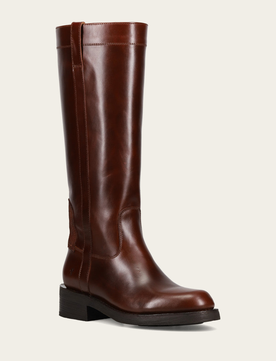 Viv Riding Boot - Redwood - Hero
