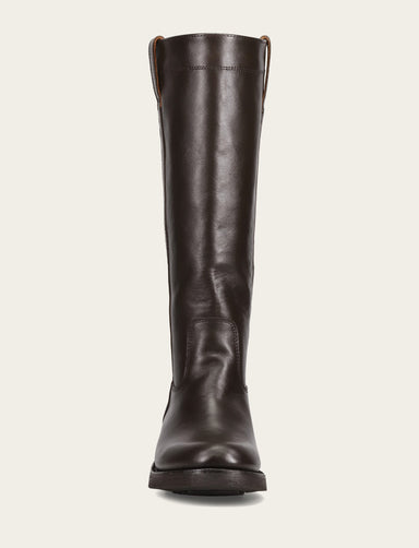 Viv Riding Boot - Dark Brown - Front