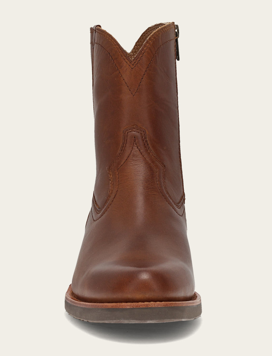 Wyatt Inside Zip - Caramel - Front
