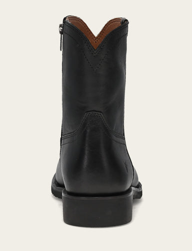 Wyatt Inside Zip - Black - Back