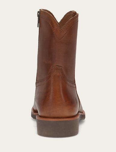 Wyatt Inside Zip - Caramel - Back