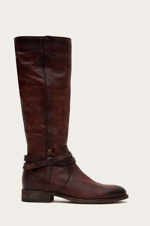 Melissa Belted Tall Wide Calf Pre Loved