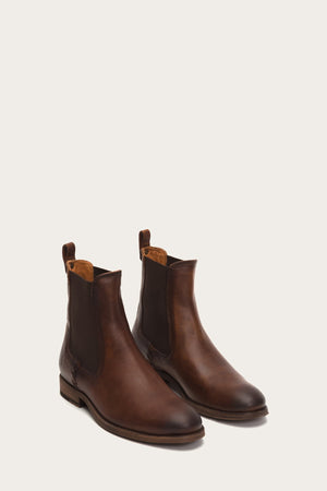 Frye melissa on sale leather chelsea boots