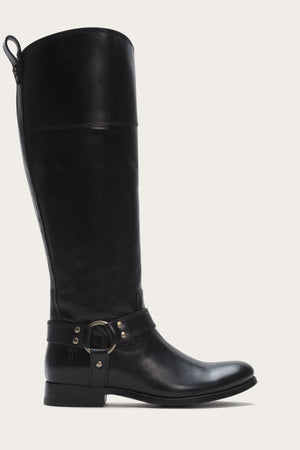 Melissa Harness Inside Zip Wide Calf Pre Loved