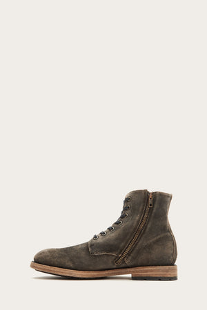 Frye bowery lace discount up black