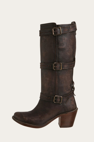 Frye carmen 3 strap boot sale