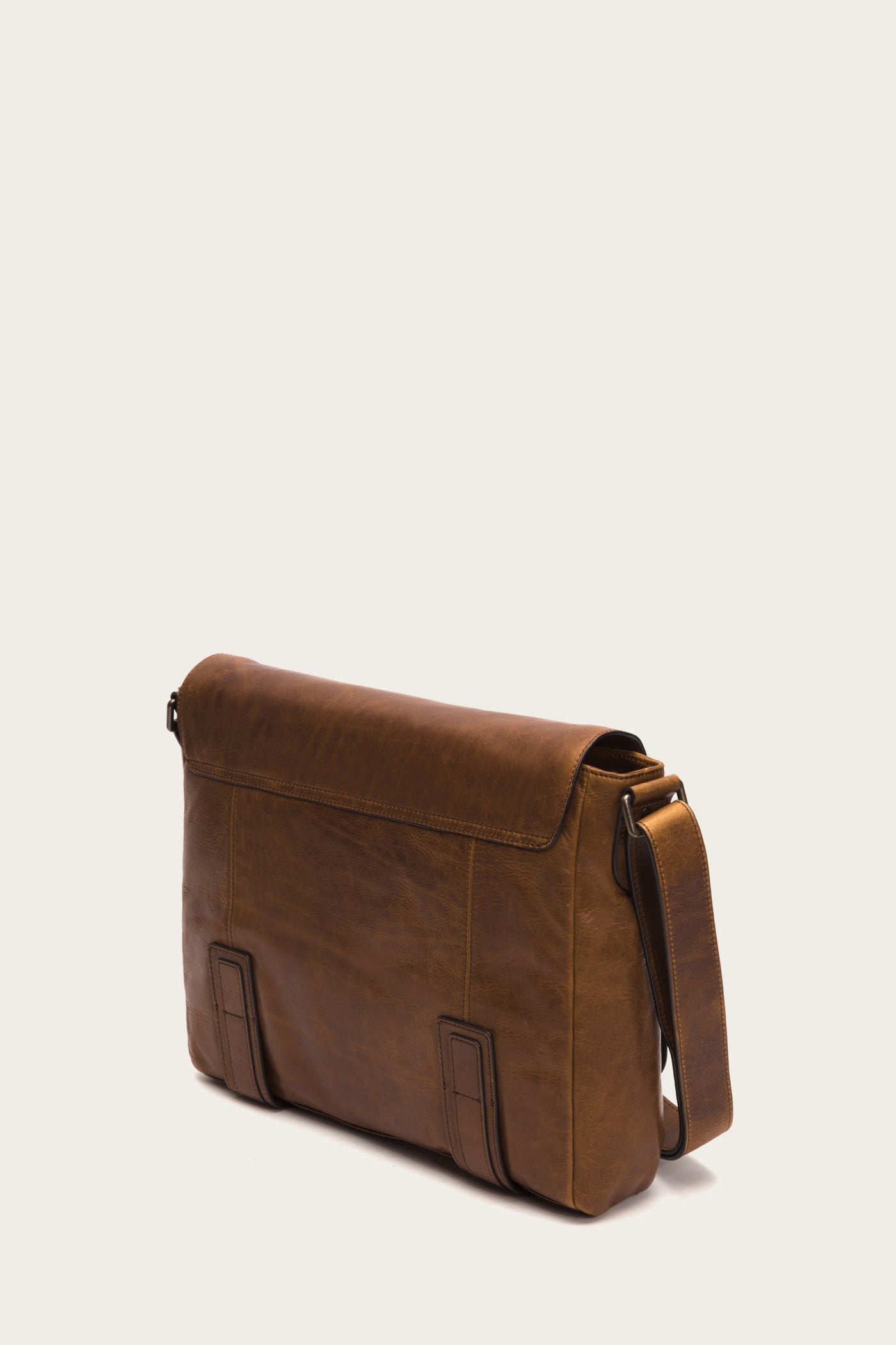Frye Men's Logan Messenger Bag, Cognac