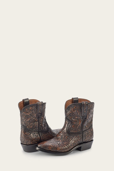 Billy Short Tooled - Black - Pair