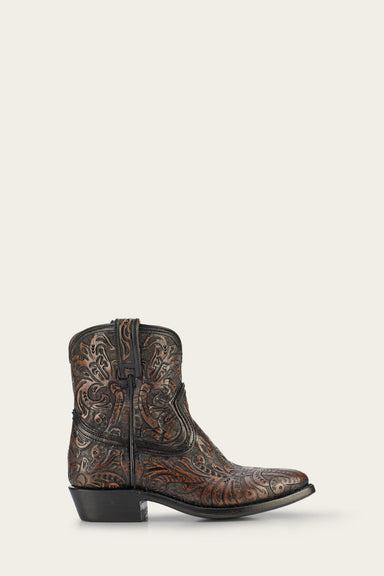 Billy Short Tooled - Black - Outside