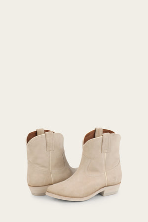 Billy Short - Ivory Suede - Pair