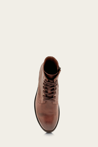 Bowery Lace Up - Brown - Top Down