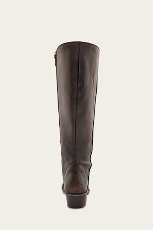 Carson Piping Tall - Antiqued Black - Back