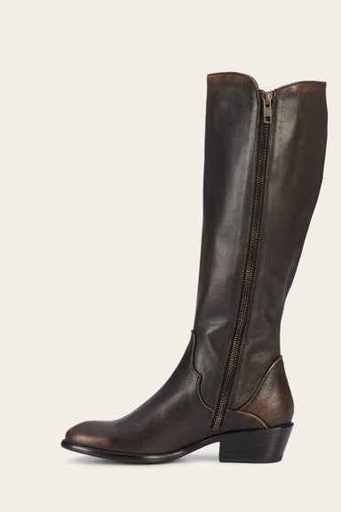 Carson Piping Tall - Black Brush Off - Inside