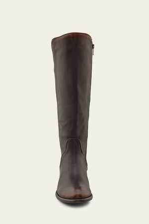 Carson Piping Tall - Black Brush Off - Front