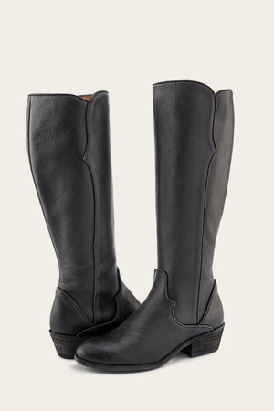 Carson Piping Tall - Black - Pair