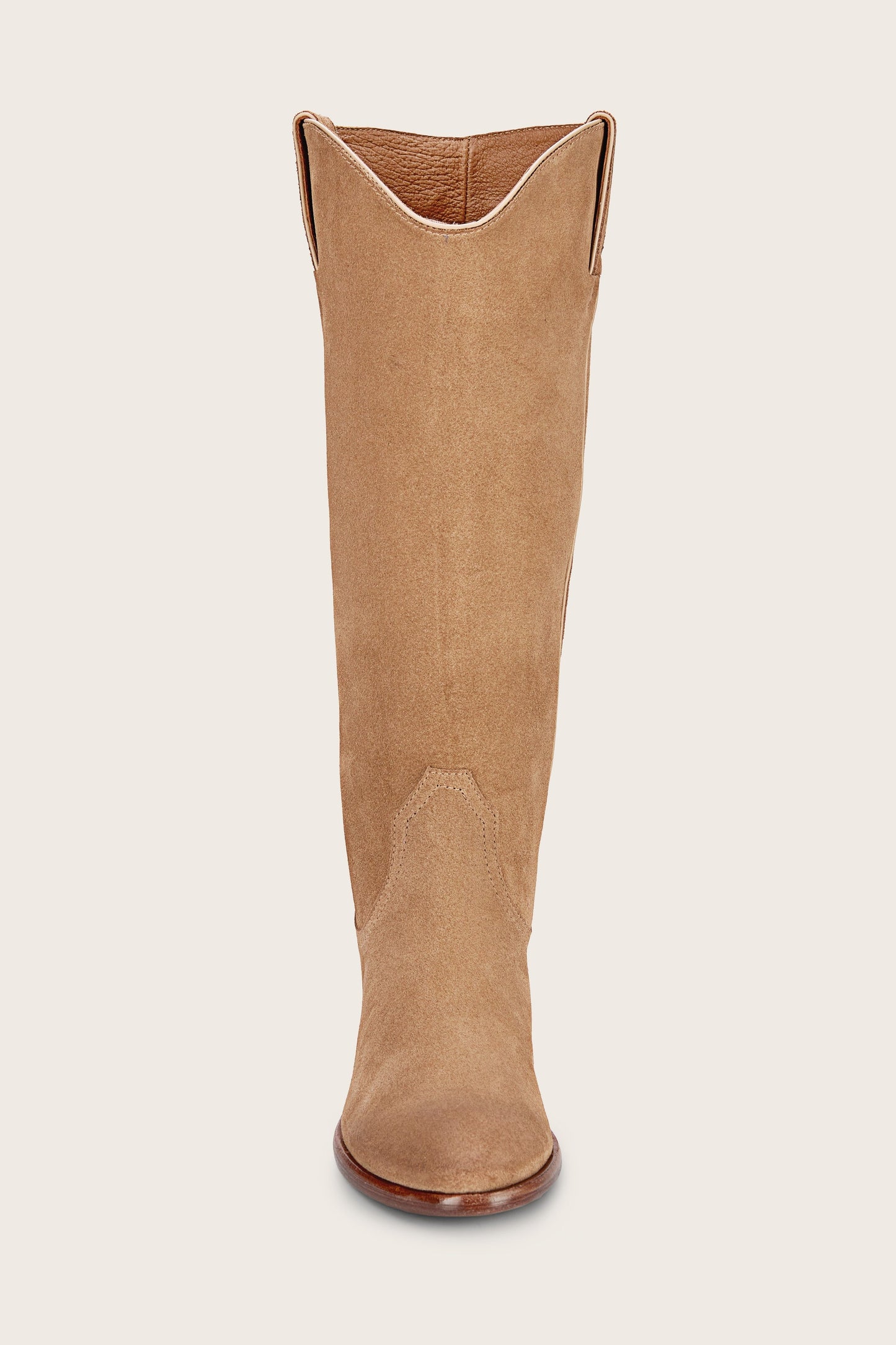 Carson Pull On - Beige - Front