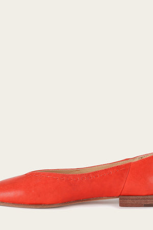 Claire Flat - Red - Inside
