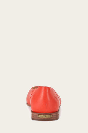 Claire Flat - Red - Back
