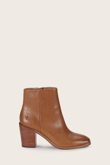 Georgia Bootie - Cognac - Outside