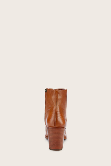 Georgia Bootie - Cognac - Back