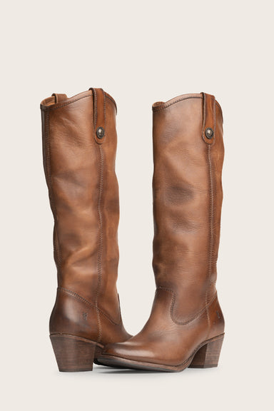 Jackie Button - Dark Brown - Pair