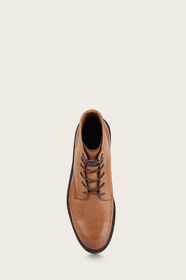 James Lace Up - Tan - Top Down