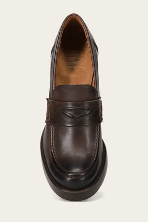 Jean Loafer - Chocolate - Top Down