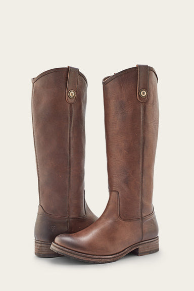Melissa Double Sole Button Lug Tall - Slate - Pair