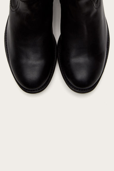 Melissa Inside Zip Tall - Black - Top Down