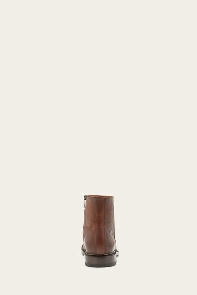 Paul Inside Zip - Cognac - Back