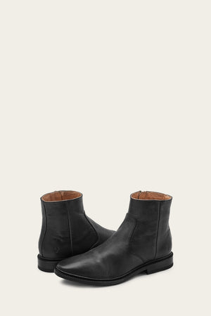 Paul Inside Zip - Black - Pair