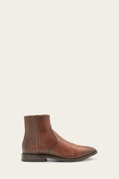 Paul Inside Zip - Cognac - Outside